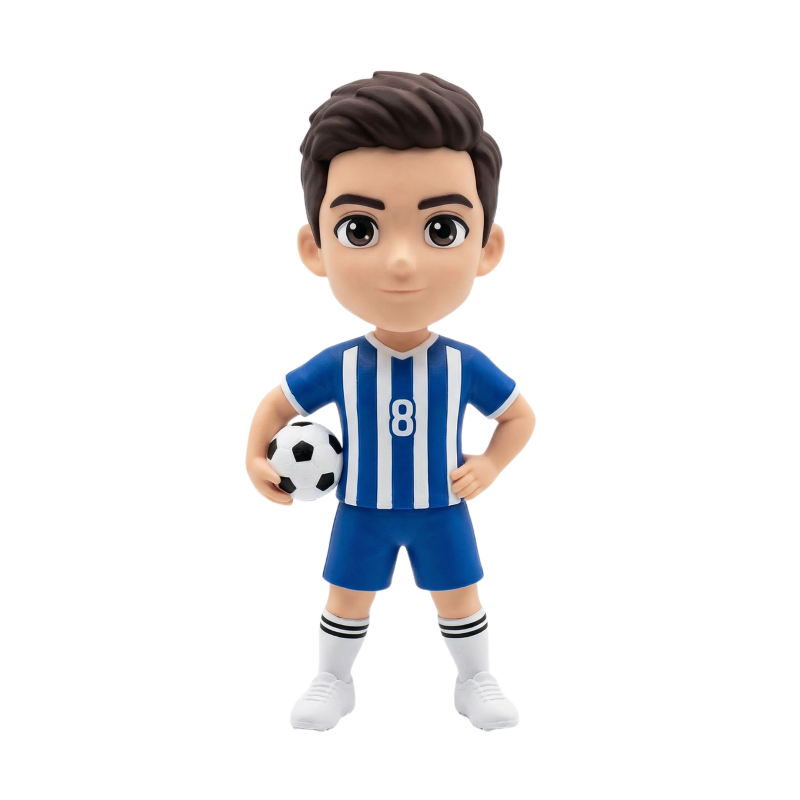 3D Cartoon Character Figurine Ornament