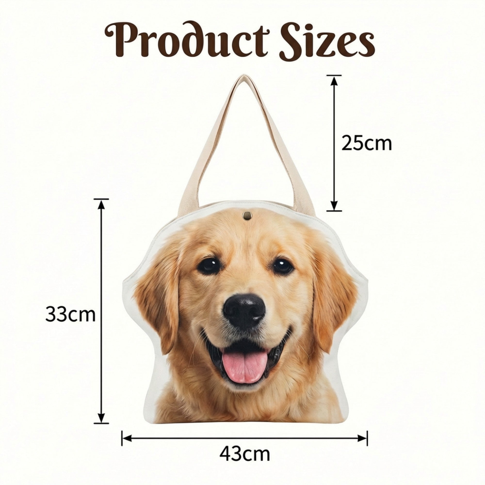 Bolso tote personalizado con foto