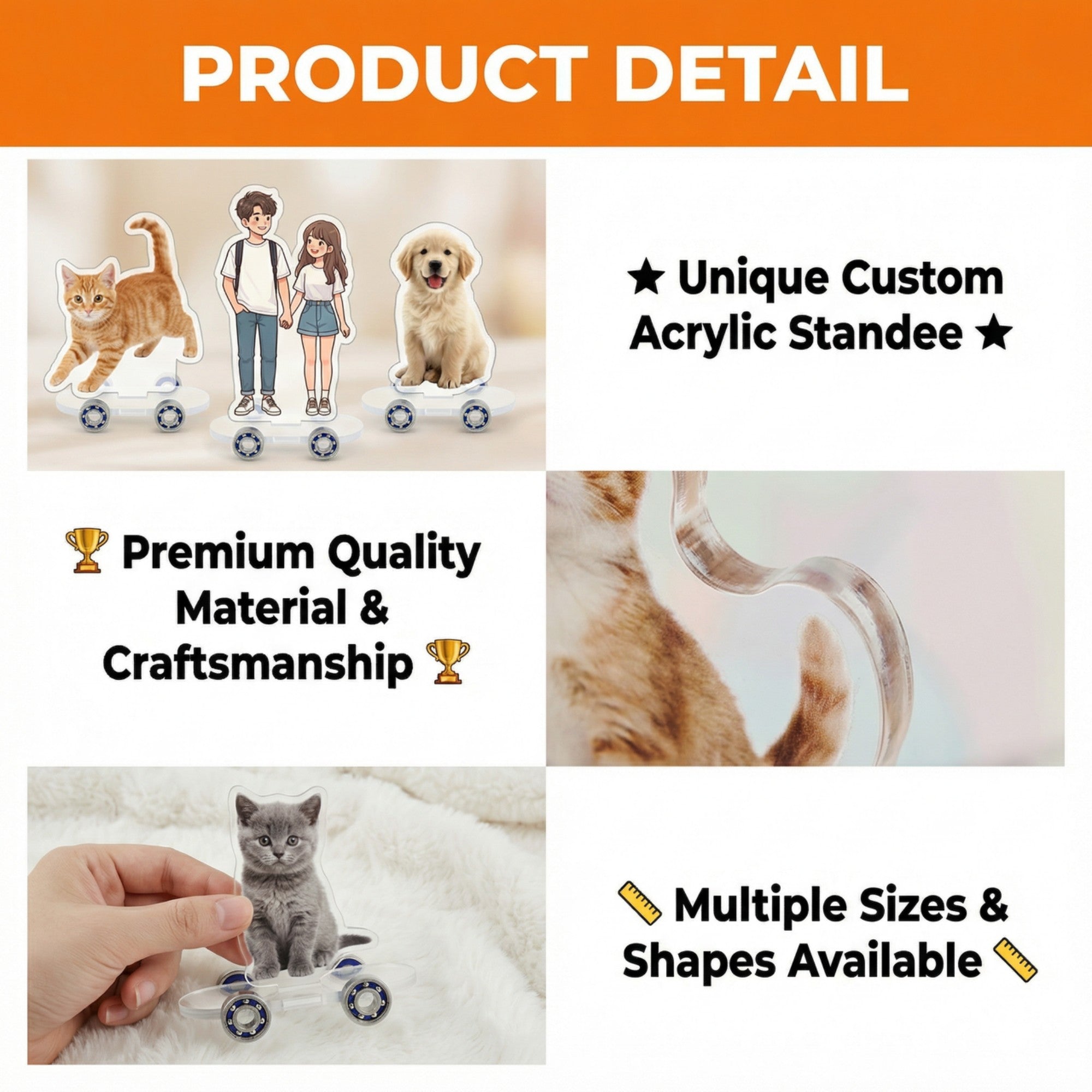 Figurita de acrílico personalizada